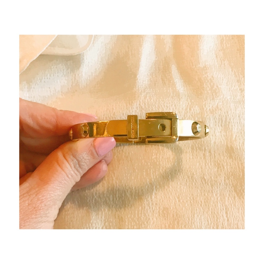 Michael Kors Gold Buckle Bracelet